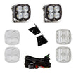 XL Pro A-Pillar Kit - '07-18 Wrangler JK (Spot; Clear)