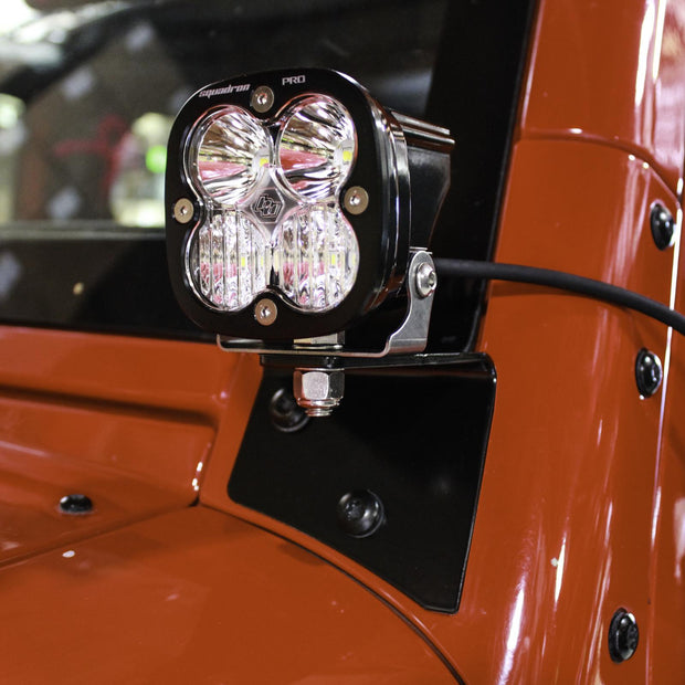 XL80 A-Pillar Kit - '07-18 Wrangler JK (Driving/Combo; Clear)