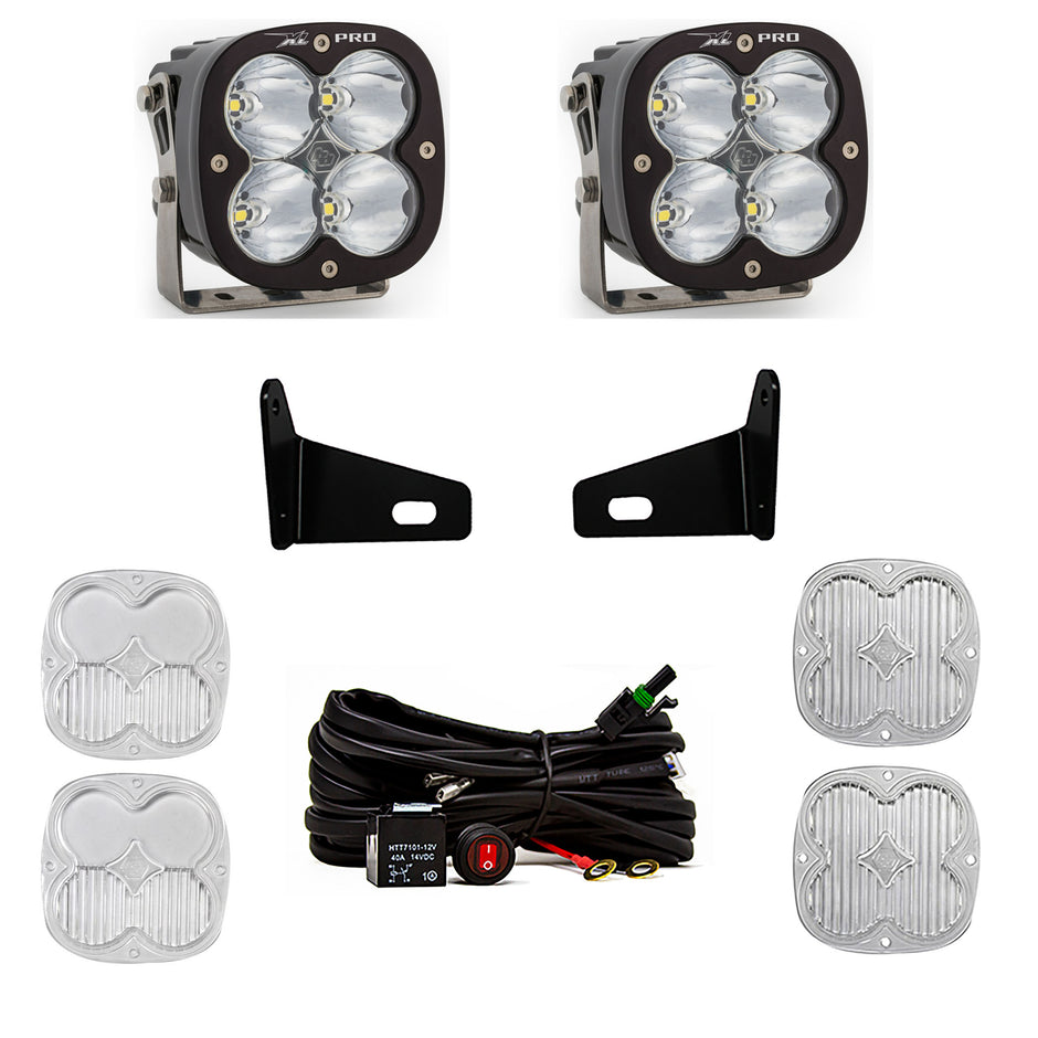 XL Pro A-Pillar Kit - '17-24 Maverick X3 (Driving/Combo; Clear)