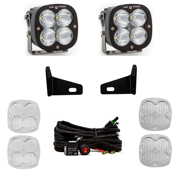 XL Pro A-Pillar Kit - '17-24 Maverick X3 (Driving/Combo; Clear)