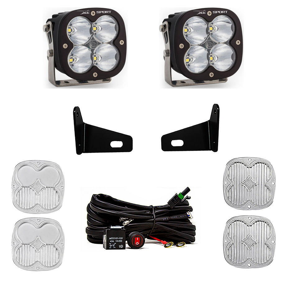 XL Sport A-Pillar Kit - '17-24 Maverick X3 (Driving/Combo; Clear)
