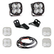 Squadron Sport A-Pillar Kit - '14-21 RZR XP 1000; XP Turbo; Turbo S (Spot; Clear)