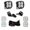 XL Sport A-Pillar Kit - '14-21 RZR XP 1000; XP Turbo; Turbo S (Spot; Clear)