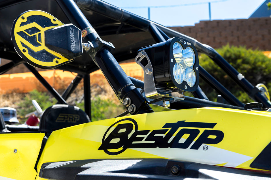 XL Pro A-Pillar Kit - '14-21 RZR XP 1000; XP Turbo; Turbo S (Spot; Clear)