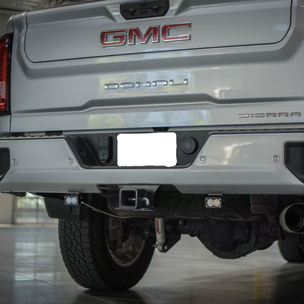 S2 Sport Dual Reverse Kit - GMC Sierra 1500 2019-26; 2500HD/3500HD 2020-23 (Wide Cornering; Clear)