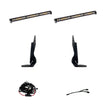 S8 Dual 30 Inch Grille Kit - '20-23 Sierra 2500HD/3500HD Exc. AT4 (Driving/Combo; Clear)