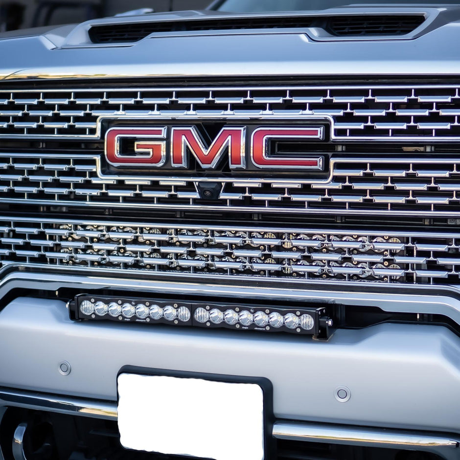 S8 Dual 30 Inch Grille Kit - '20-23 Sierra 2500HD/3500HD Exc. AT4 (Driving/Combo; Clear)