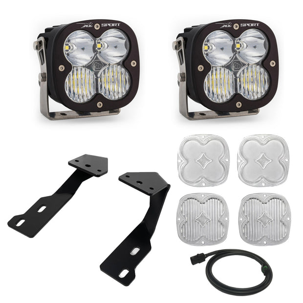 XL Sport A-Pillar Kit - Mercedes 2019-26 Sprinter (Driving/Combo; Clear; Toggle)
