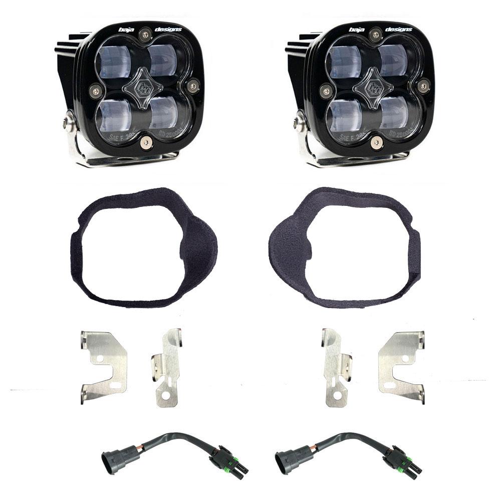 Squadron SAE Fog Pocket Kit - '19-26 Sprinter 1500/2500/3500 (SAE Fog; Clear)
