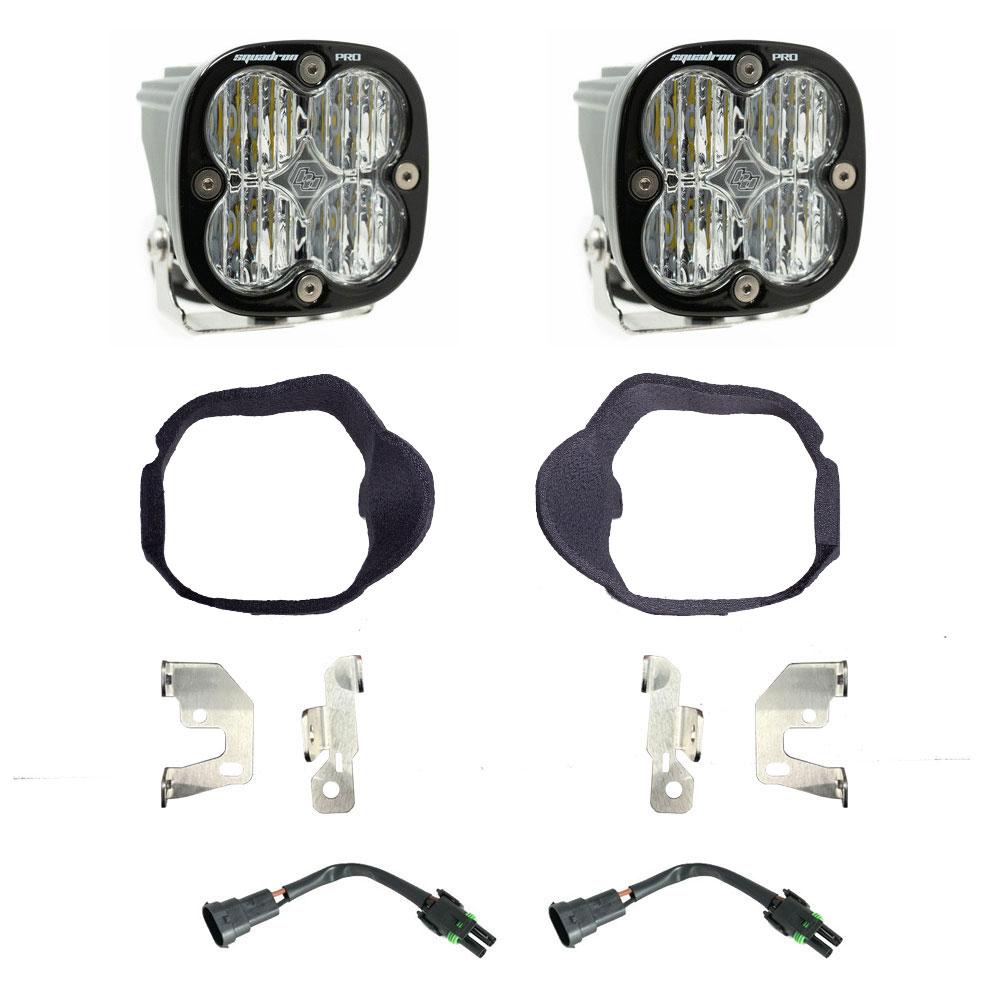 Squadron Pro Fog Pocket Kit - '19-26 Sprinter 1500/2500/3500 (Wide Cornering; Clear)