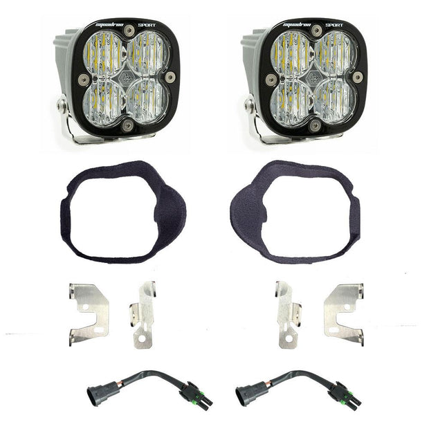 Squadron Sport Fog Pocket Kit - '19-26 Sprinter 1500/2500/3500 (Wide Cornering; Clear)