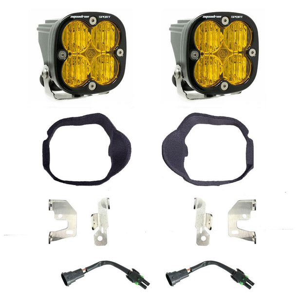 Squadron Sport Fog Pocket Kit - '19-26 Sprinter 1500/2500/3500 (Wide Cornering; Baja Amber)