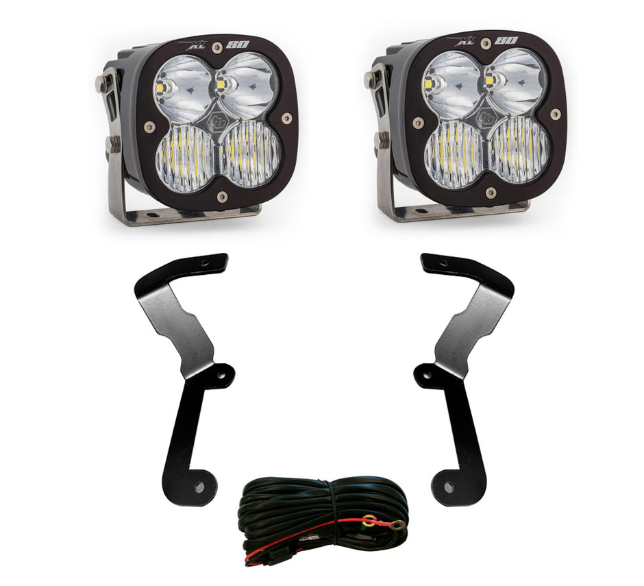 XL80 A-Pillar Kit - '19-22 Sierra 1500 (Driving/Combo; Clear)