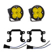 Squadron Sport Fog Pocket Kit - '19-26 2500/3500 Big Horn (Wide Cornering; Baja Amber)