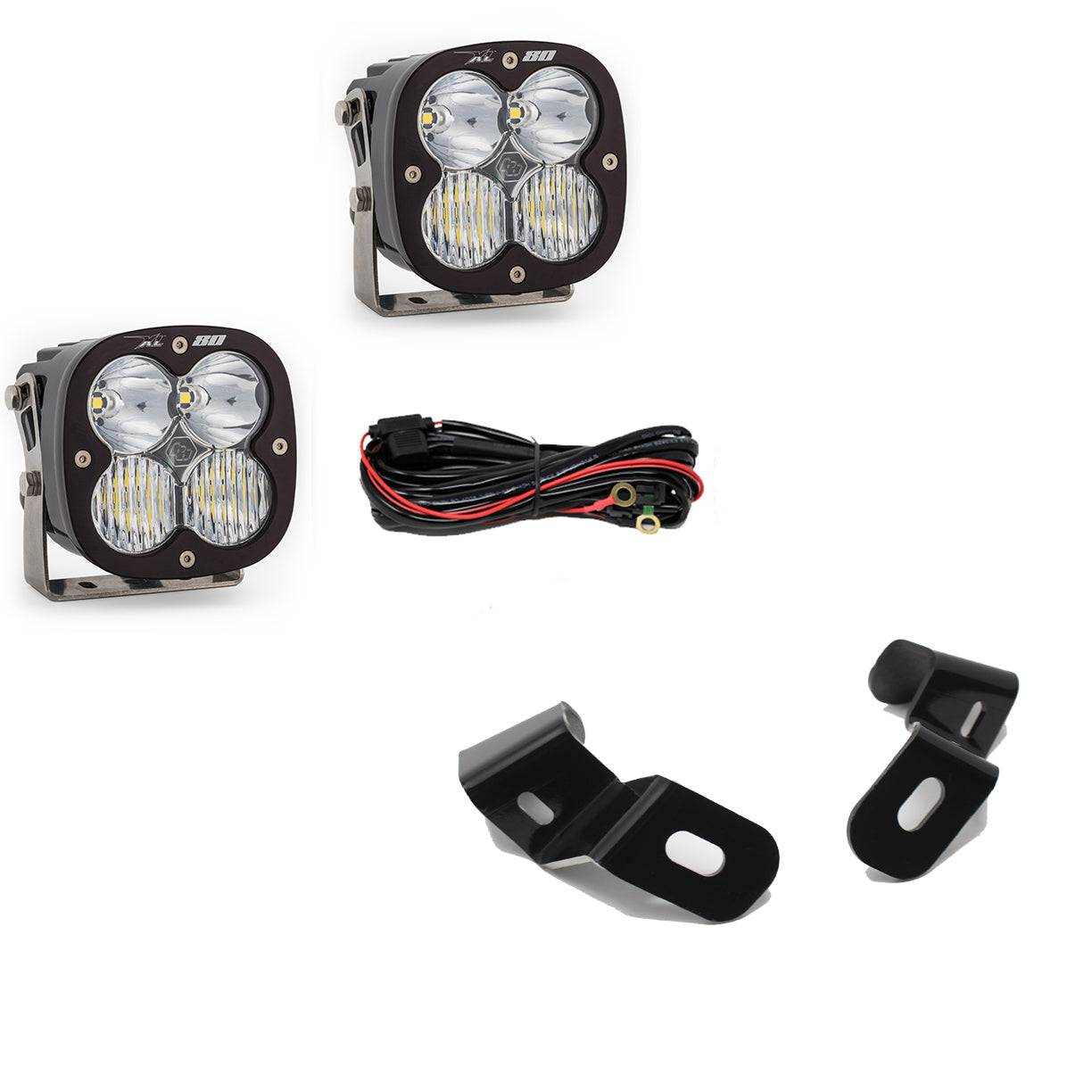 XL80 A-Pillar Kit - '19-26 2500/3500 (Driving/Combo; Clear)