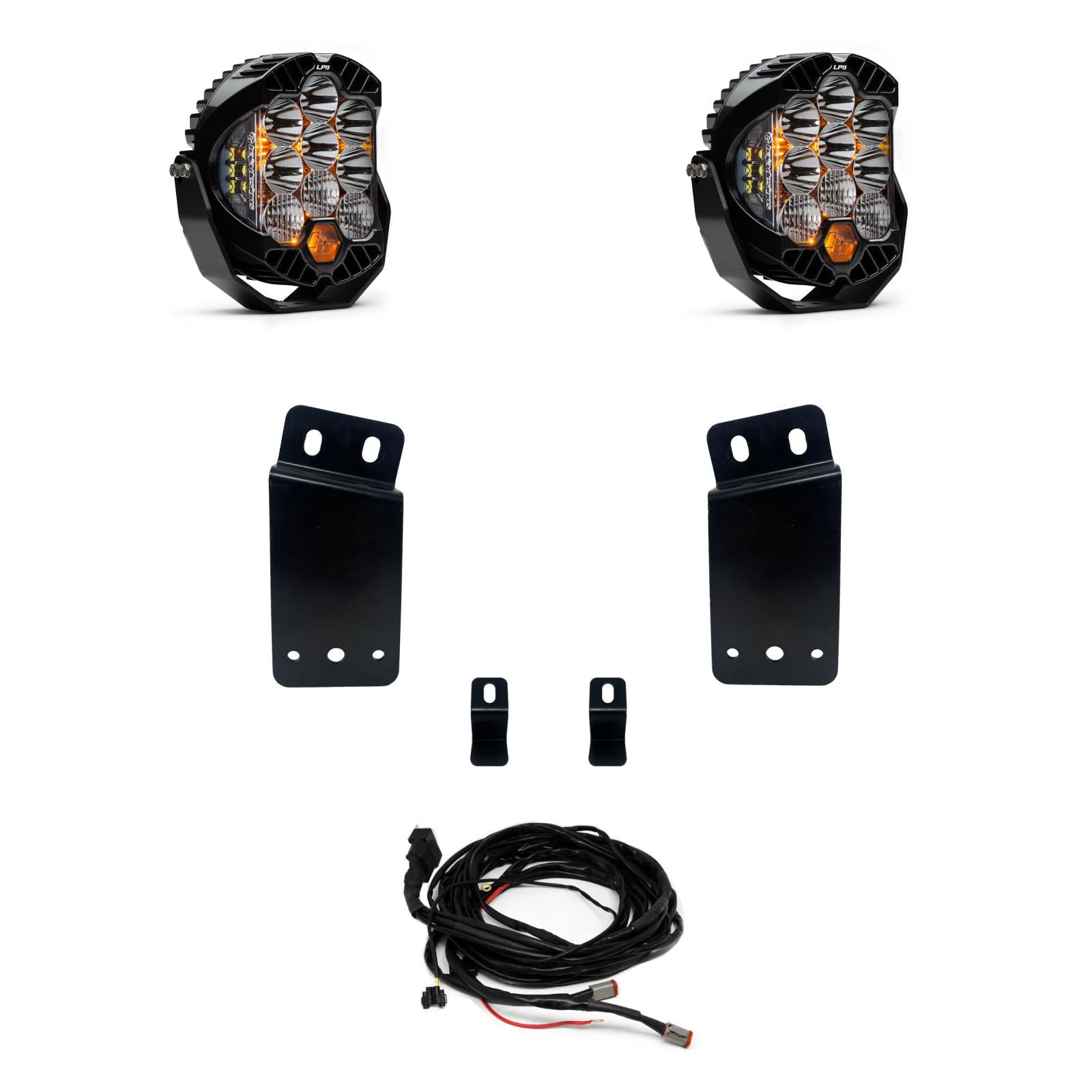 LP9 Pro Bumper Kit - '19-24 1500 Rebel; '21-24 1500 TRX (Driving/Combo; Clear)
