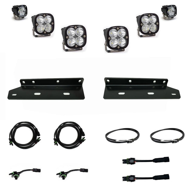 Squadron Unlimited/S1 Fog Pocket Kit - '21-26 F-150 Raptor (Multi-Pattern; Clear)