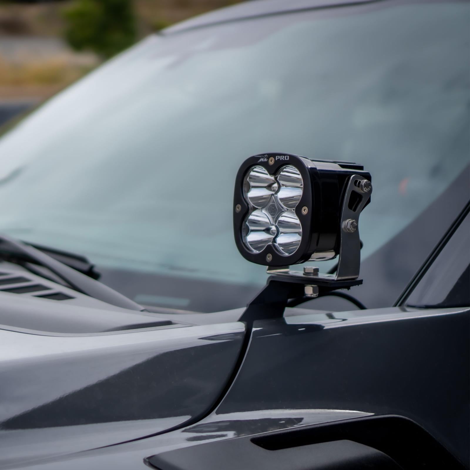 XL Sport A-Pillar Kit - '21-26 F-150 Raptor / Raptor R / Raptor 37 (Driving/Combo; Clear)
