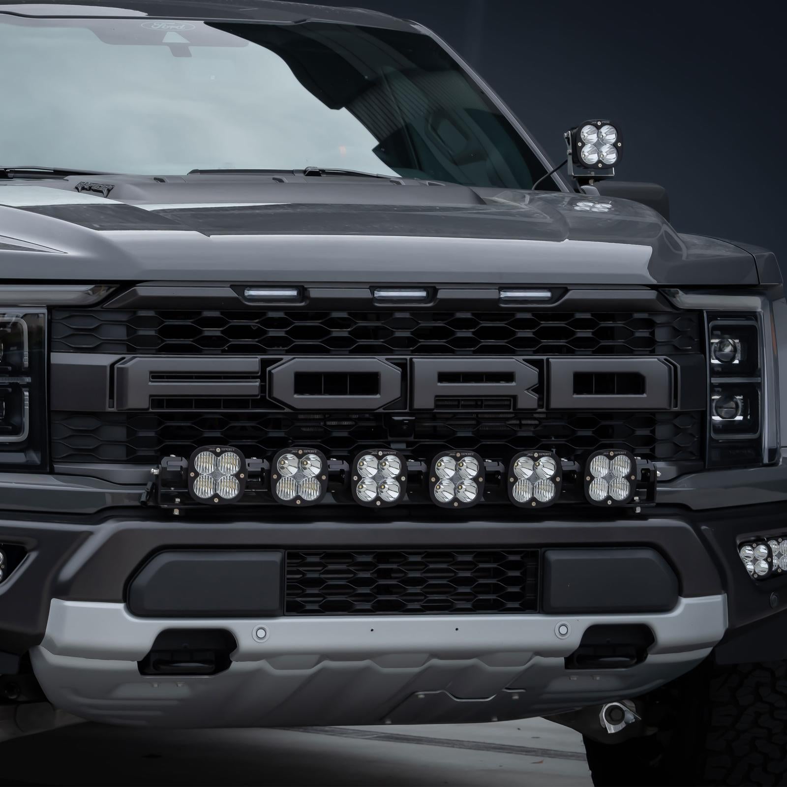 XL Sport Linkable Sport Bumper Light Kit - '21-26 F-150 Raptor (Multi-Pattern; Clear)