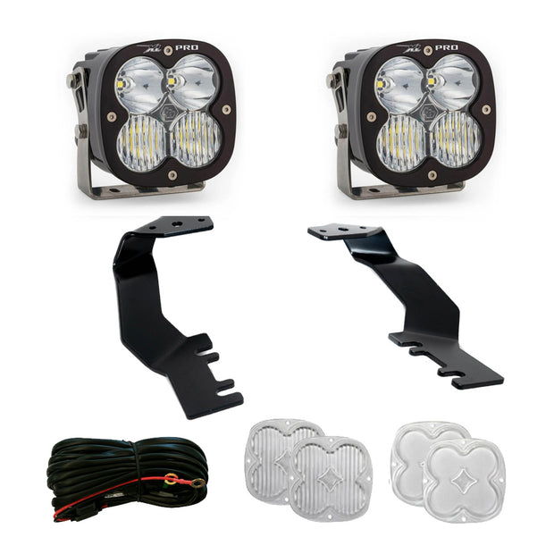 XL Pro A-Pillar Kit - '22-26 Tundra  '23-26 Sequoia (Driving/Combo; Clear)