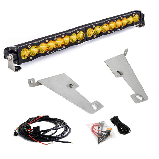 S8 20 Inch Behind Bumper Kit - '22-26 Tundra  (Driving/Combo; Baja Amber)