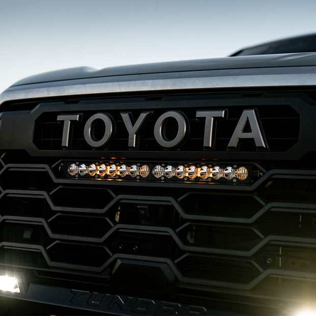 S8 20 Inch Grille Kit - '22-26 Tundra  '23-26 Sequoia; W/ TRD Grill (Driving/Combo; Clear)