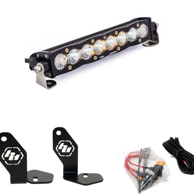 Polaris RZR Pro R S8 10" Hood Mount Kit  Clear