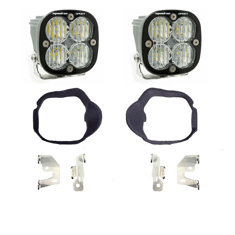 Mercedes Squadron Sport Fog Pocket Light Kit - Mercedes 2014-2018 Sprinter Van (Clear)