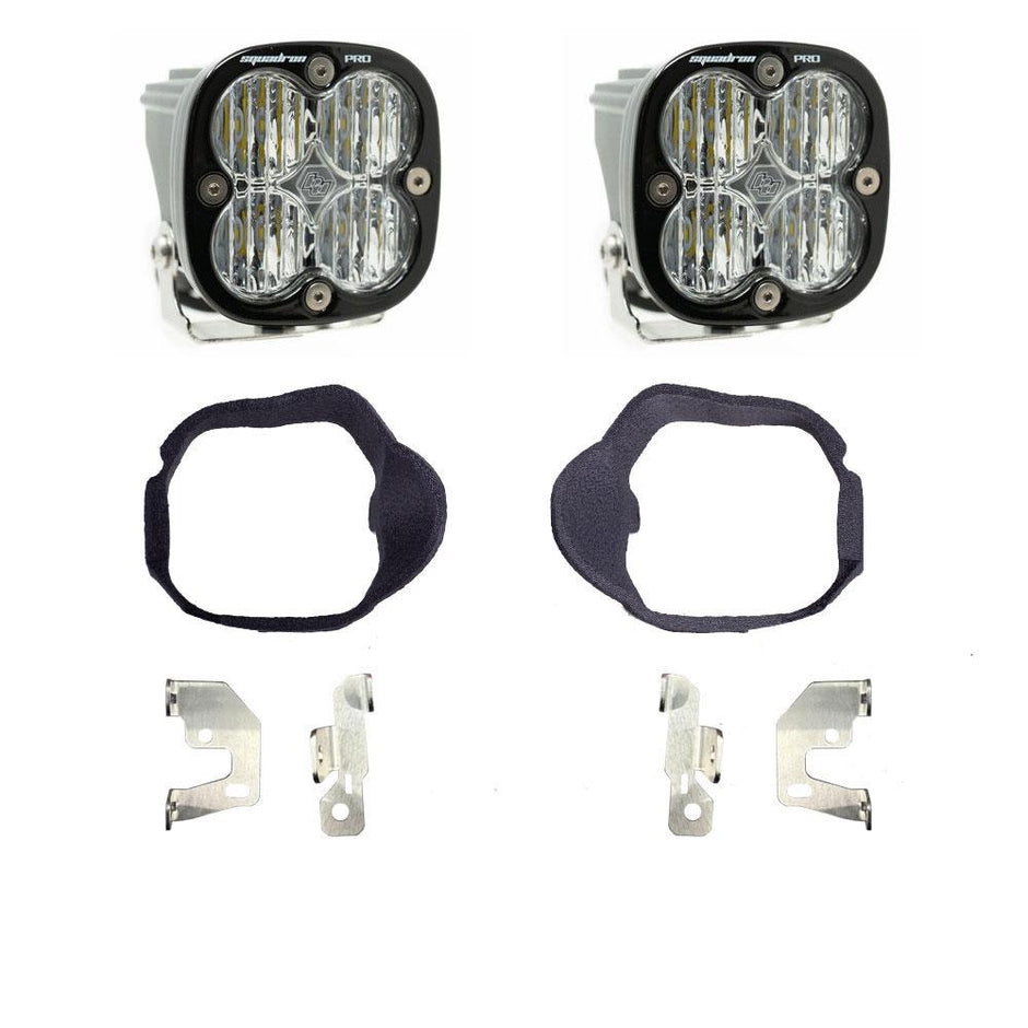 Mercedes Squadron Pro Fog Pocket Light Kit - Mercedes 2014-2018 Sprinter Van (Clear)