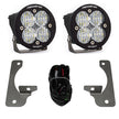 Jeep JK Squadron-R Sport Fog Pocket Light Kit - Jeep 2007-09 Wrangler JK; NOTE: W/ Premium OE Bumper (Clear)