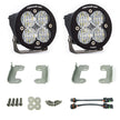 Jeep JK Squadron-R Pro Fog Pocket Light Kit - Jeep 2007-09 Wrangler JK; NOTE: W/ Standard OE Bumper (Clear)
