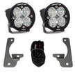 Jeep JK Squadron-R Pro Fog Pocket Light Kit - Jeep 2007-09 Wrangler JK; NOTE: W/ Premium OE Bumper (Clear)