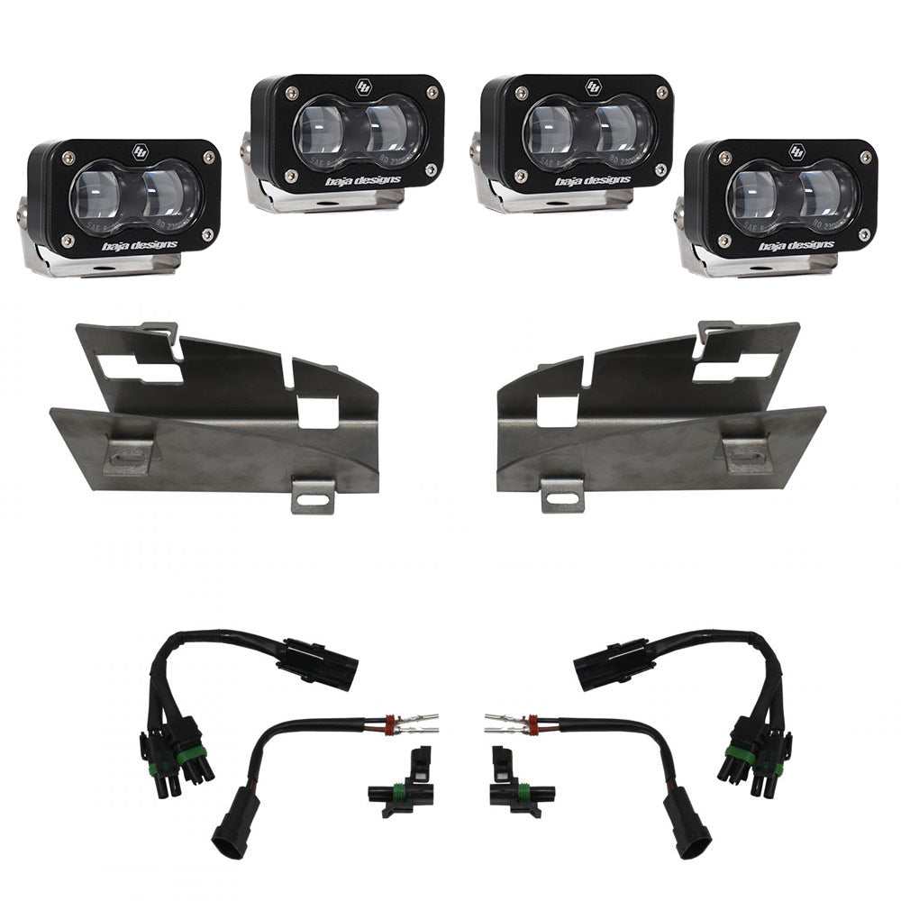 Dodge  Ram Rebel/TRX (19-24)  Dual S2 SAE Fog Pocket Kit