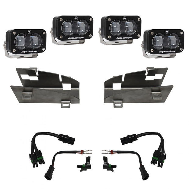 Dodge  Ram Rebel/TRX (19-24)  Dual S2 SAE Fog Pocket Kit