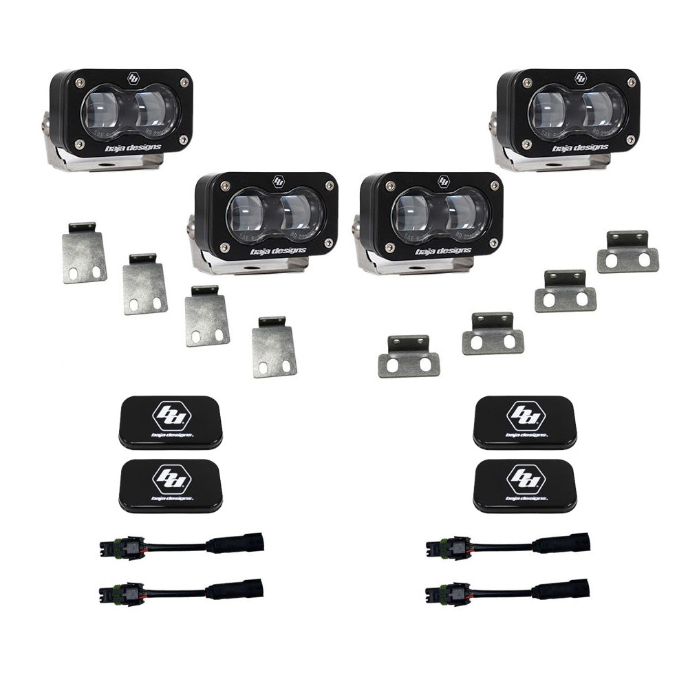 S2 SAE Fog Pocket Kits - Ford '21-26 F-150 Raptor  '24-26 F-150 Raptor 37/R
