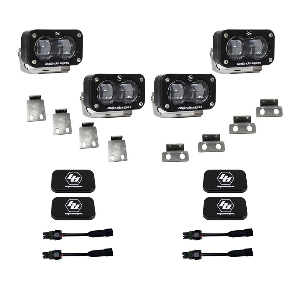 S2 SAE Fog Pocket Kits - Ford '21-26 F-150 Raptor  '24-26 F-150 Raptor 37/R