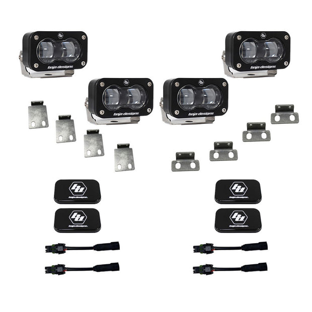 S2 SAE Fog Pocket Kits - Ford '21-26 F-150 Raptor  '24-26 F-150 Raptor 37/R