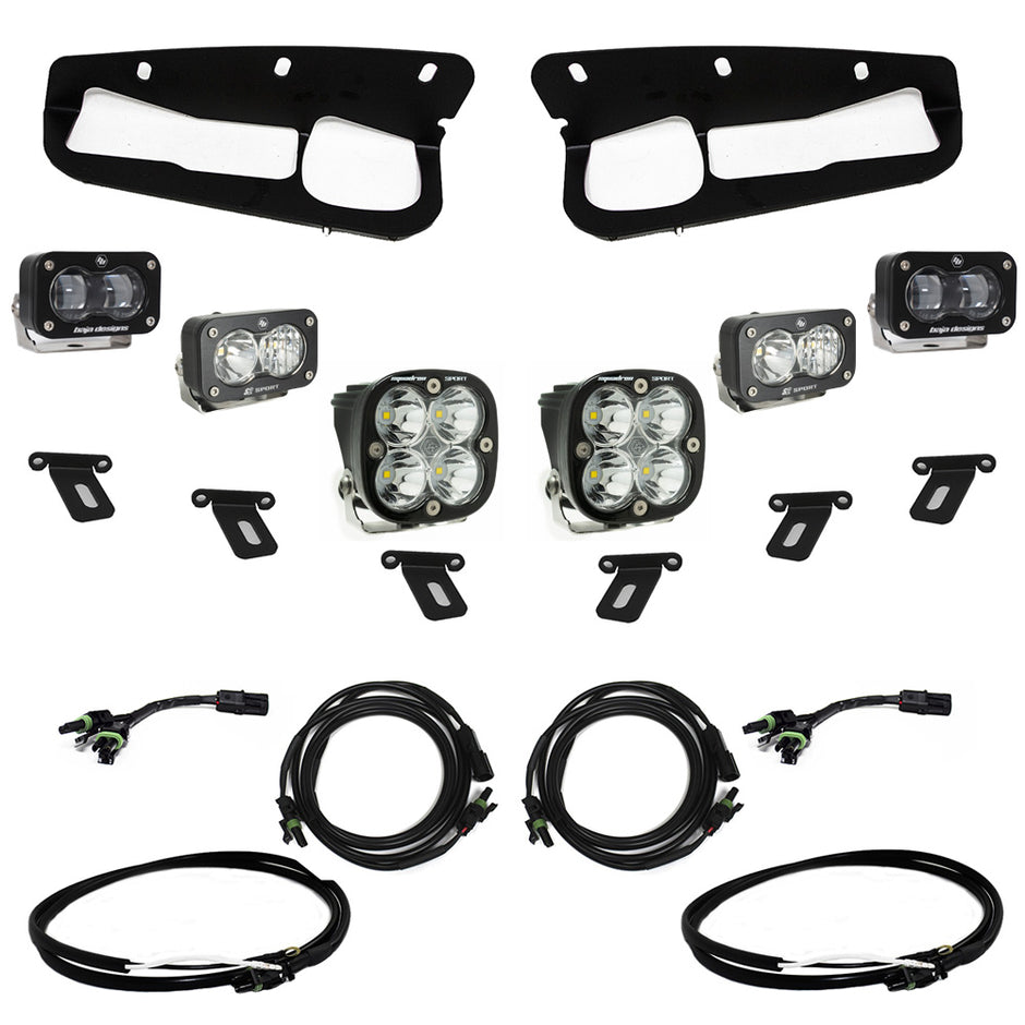 Ford  Bronco (21-26) S2 SAE FPK Sportsmen Steel Bumper W/up