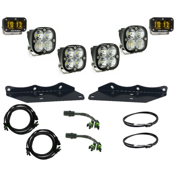 Ford  Raptor (17-20) Fog Pocket Kit S2 SAE Amber "Sportsmen"