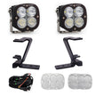 XL Sport A-Pillar Kit - 2023-26 Ford F-250/350 Super Duty (Driving/Combo; Clear; Toggle Wiring)
