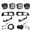 Squadron SAE/Sport Fog Pocket Kit - 2023-26 Ford F-250/350 Super Duty (SAE Fog; Clear; Toggle Wiring)
