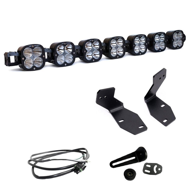 7XL Sport Linkable Bumper Light Kit - 2023-26 Ford F-250/350 Super Duty (Light Pattern: Multi-Pattern; Color: Clear; Wiring Type: Upfitter)