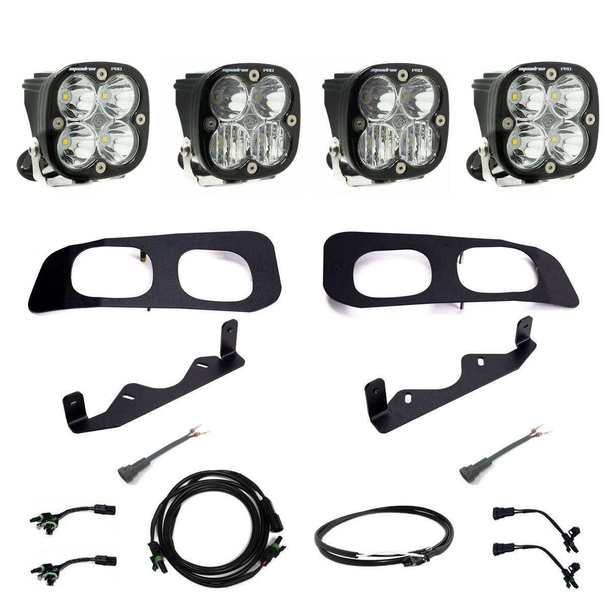2023-26 Ford Super Duty Dual Pro Fog Pocket Upfitter Kit