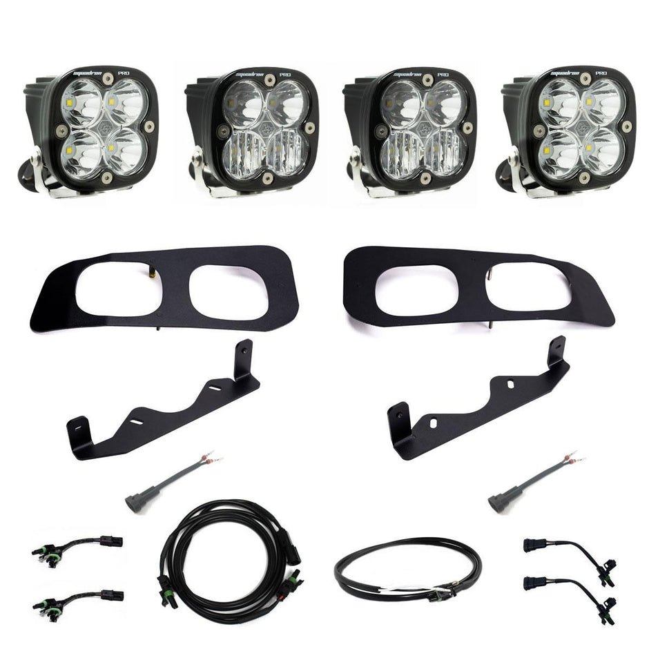 2023-26 Ford Super Duty Dual Pro Fog Pocket Upfitter Kit
