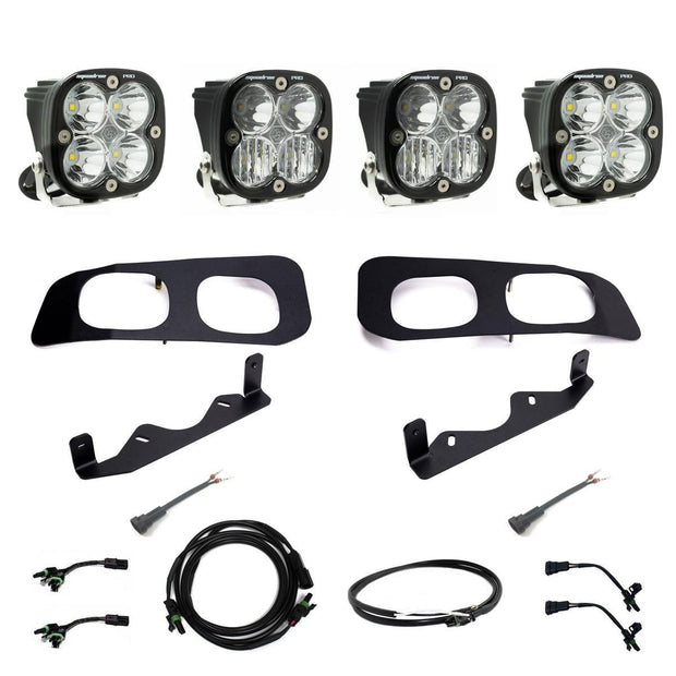 2023-26 Ford Super Duty Dual Pro Fog Pocket Upfitter Kit