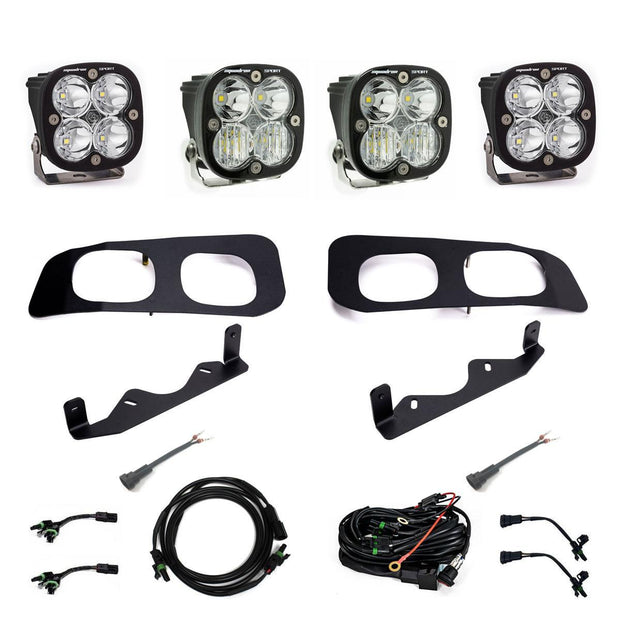 2023-26 Ford Super Duty Dual Sportsmen Fog Pocket Kit