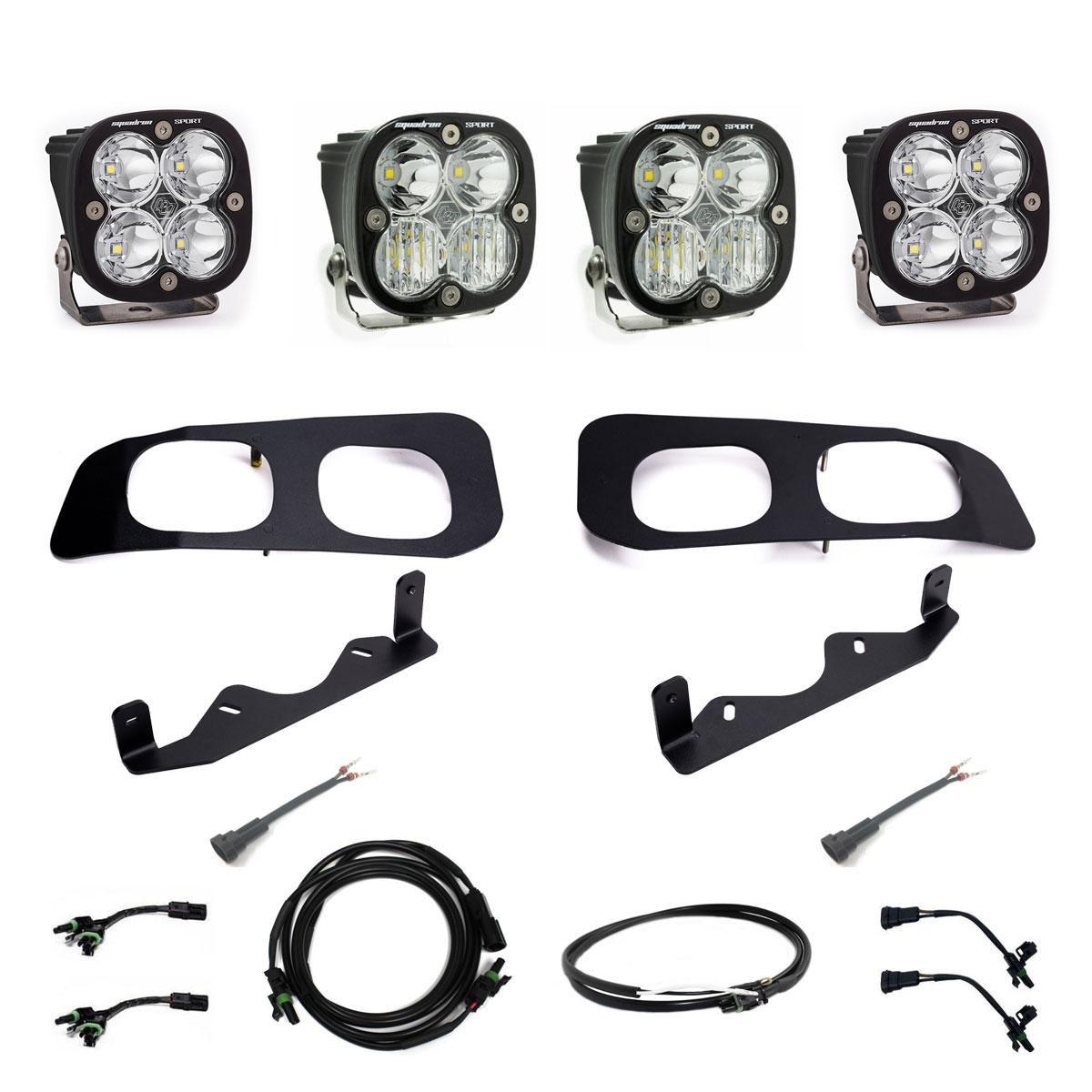 2023-26 Ford Super Duty Dual Sportsman Fog Pocket Upfitter Kit