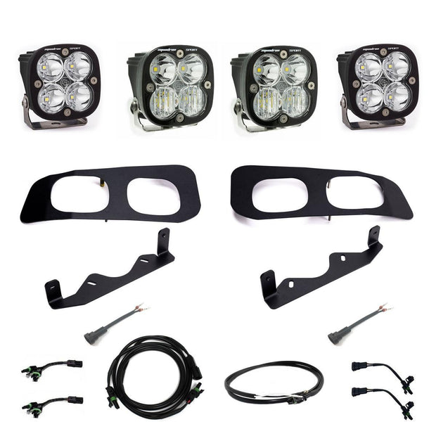 2023-26 Ford Super Duty Dual Sportsman Fog Pocket Upfitter Kit