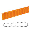 OnX6 Light Bar Lens Kit (10 Inch; Wide Cornering; Factory Amber)