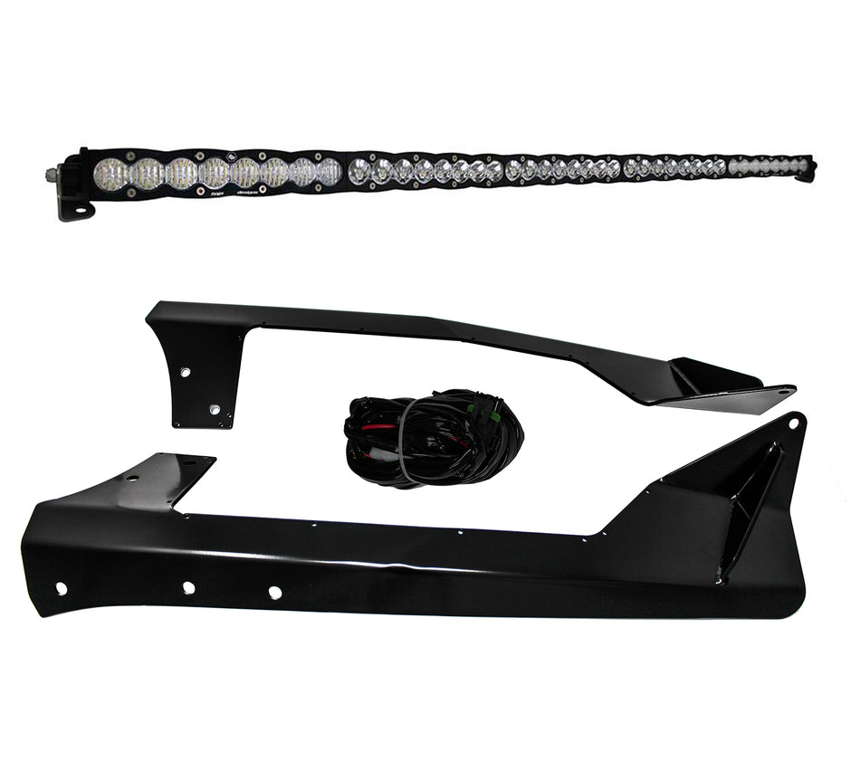 S8 50 Inch Roof Mount Kit - '07-18 Wrangler JK (Driving/Combo; Clear)